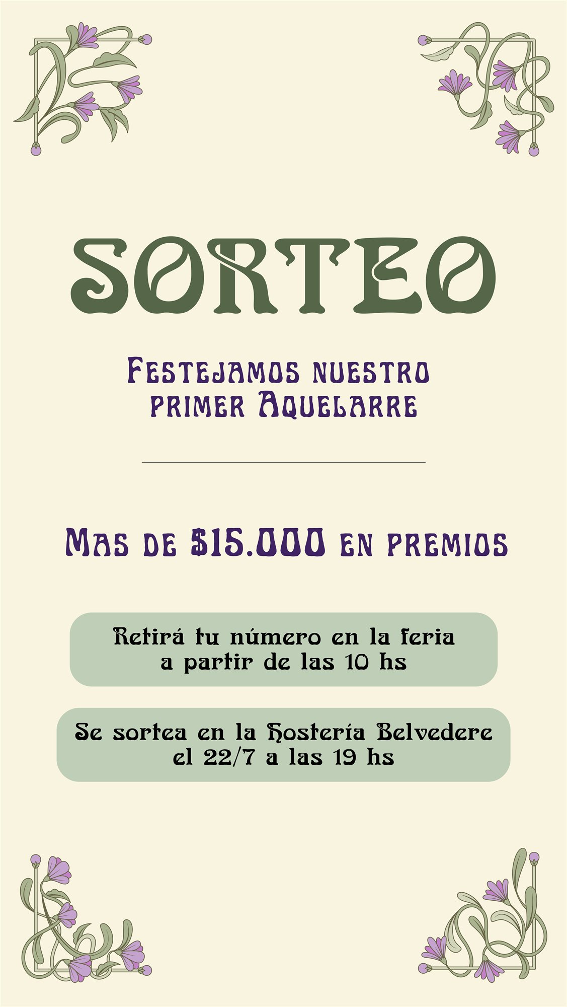 Story sorteo