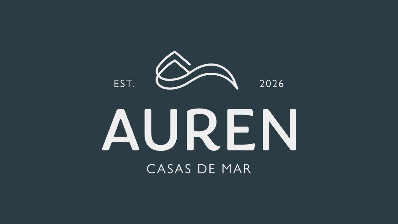 Imagotipo AUREN Casas de Mar — versión principal