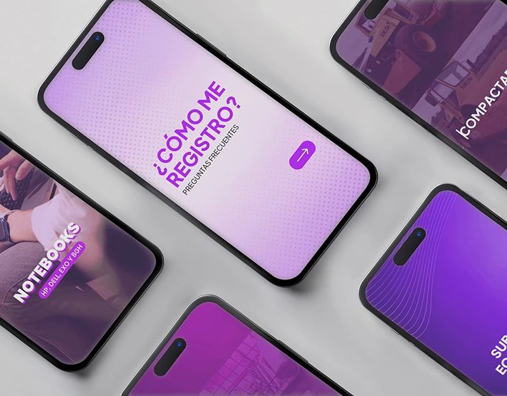 Superbid AR — contenido digital y motion design