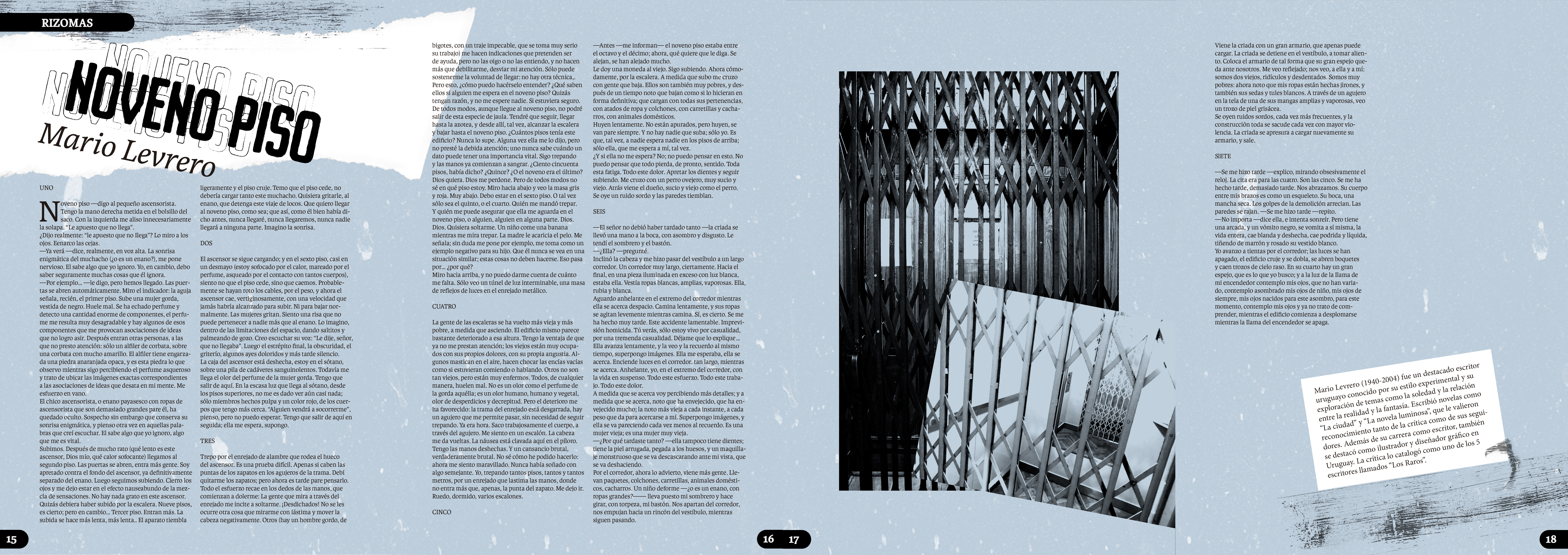 Spread — Noveno Piso, Mario Levrero